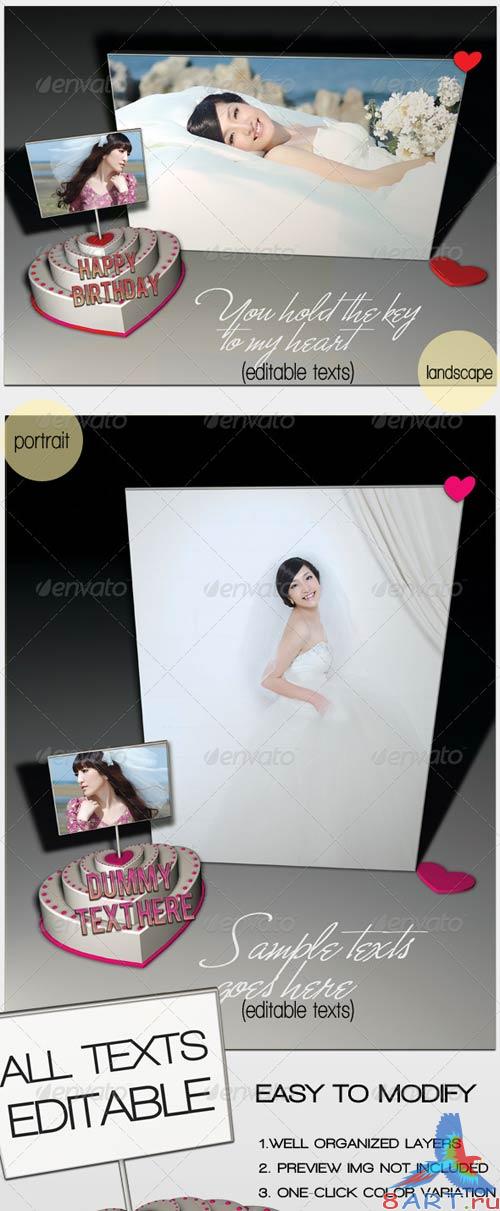 GraphicRiver 'Photo Frame' Greeting Card