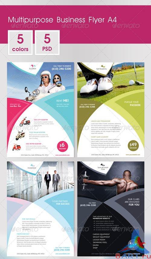 GraphicRiver Multipurpose Business Flyer A4 v.2