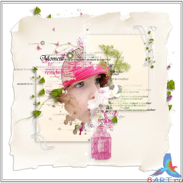 Скрап-набор Pink spring Скрап-набор Pink spring