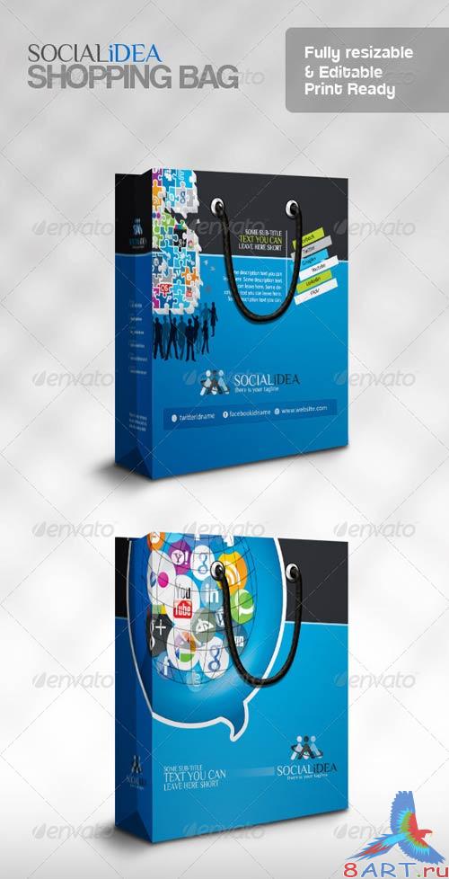 GraphicRiver Socialide Multipurpose Social Media Shopping Bag