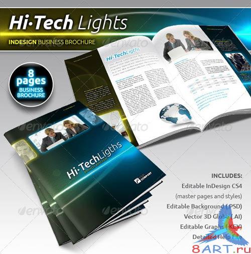 GraphicRiver Hi-Tech Lights Business Brochure