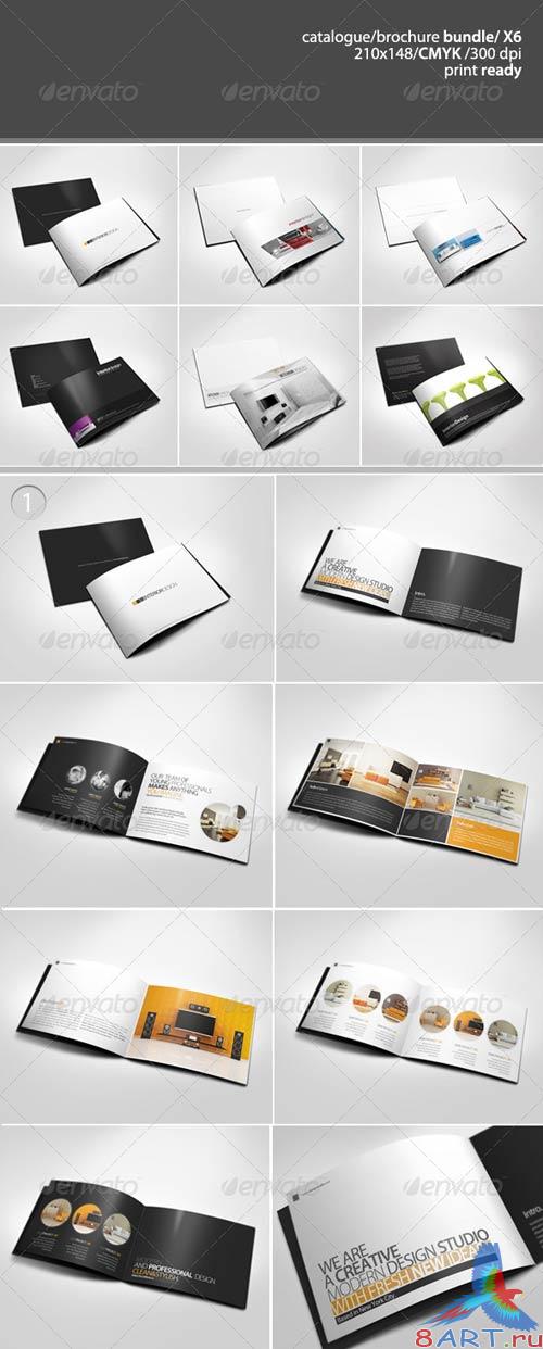 GraphicRiver A5 Catalogue / Brochure Bundle