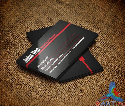 Simple Business Card PSD Template