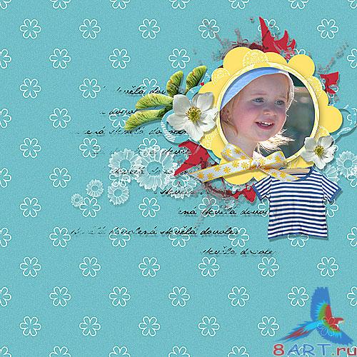 Летний Скрап-набор Fun in the sun Летний Скрап-набор Fun in the sun