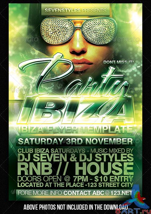 GraphicRiver Ibiza Flyer Template - REUPLOAD GraphicRiver Ibiza Flyer Template - REUPLOAD