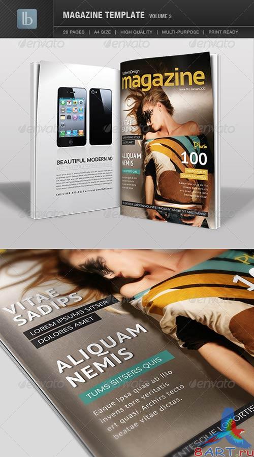 GraphicRiver Magazine Template | Volume 3