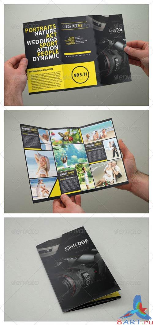 GraphicRiver Photography Brochure Tri Fold