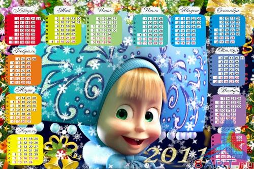 Детские новогодние рамочка также книга в 2011 - Маша равно медведь Детские новогодние рамочка также книга в 2011 - Маша равно медведь