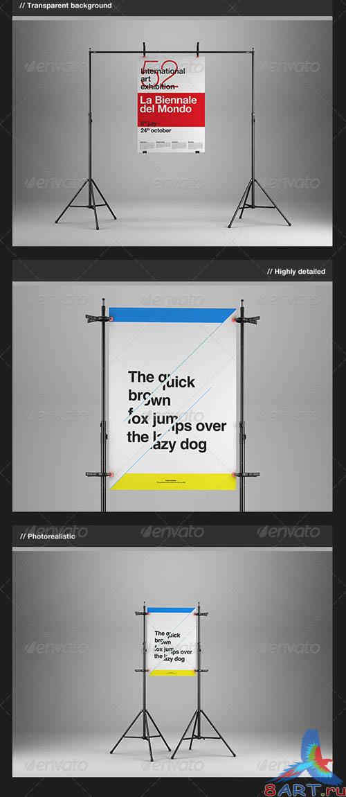 GraphicRiver Poster Mock-Up GraphicRiver Poster Mock-Up