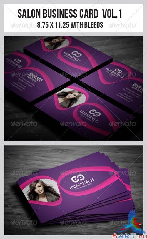 GraphicRiver Salon Business Card Vol.1