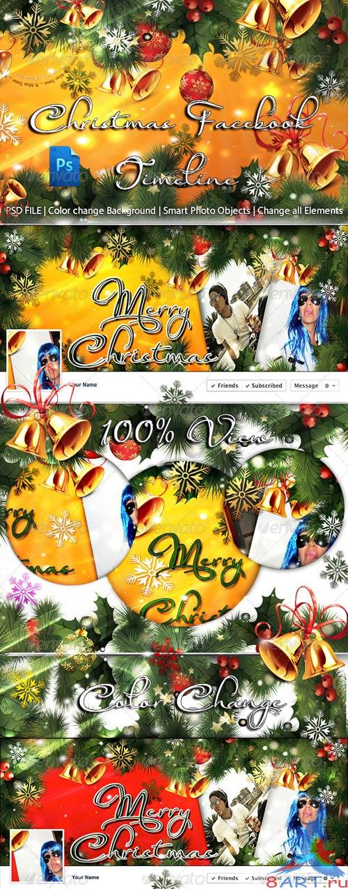 GraphicRiver Christmas FB Timeline