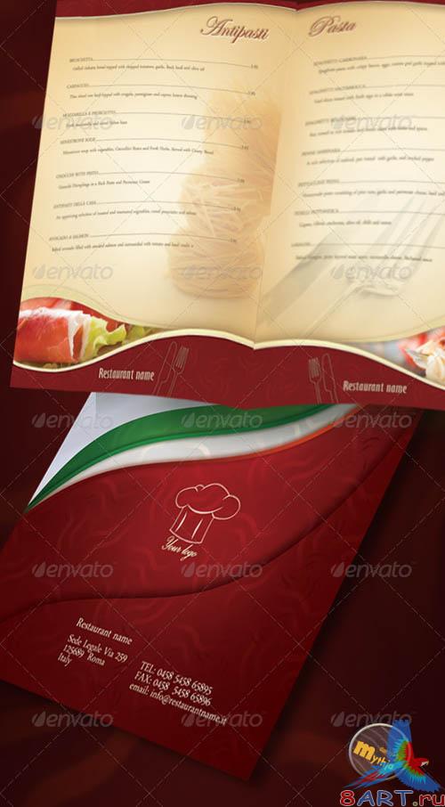 GraphicRiver Restaurant Menu template with photos incuded GraphicRiver Restaurant Menu template with photos incuded