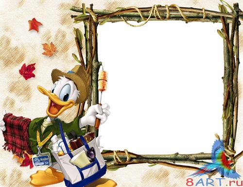 Photo Frame - Duck traveler Photo Frame - Duck traveler