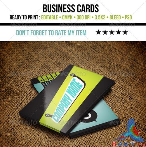 GraphicRiver Cool Business Cards