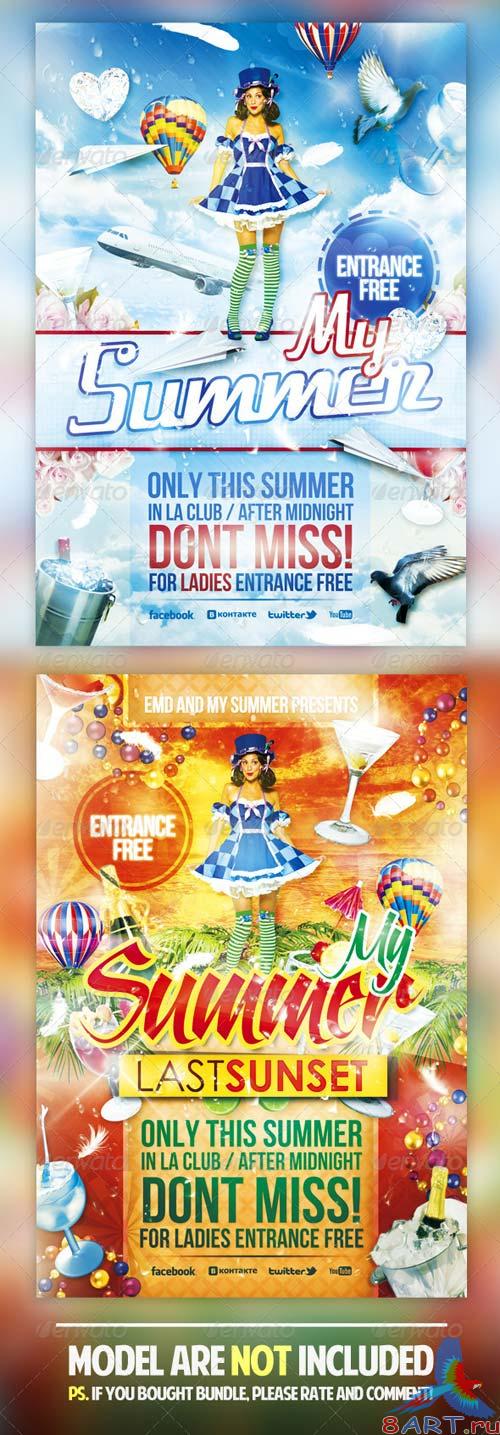 GraphicRiver My Summer Bundle Vol.2 GraphicRiver My Summer Bundle Vol.2