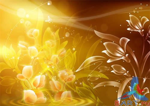 PSD - Floral Style Template