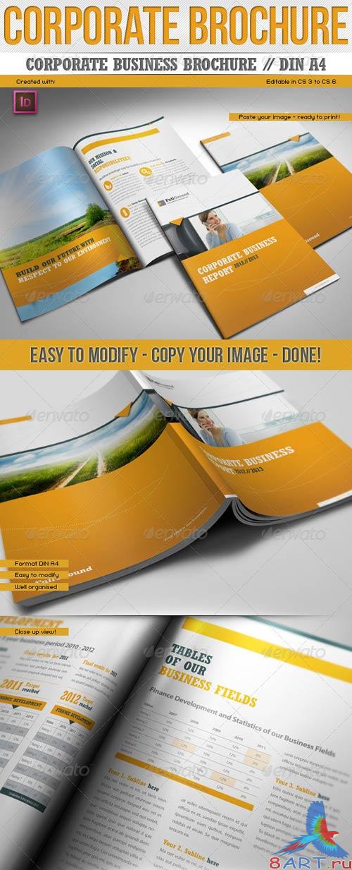 GraphicRiver Corporate Business Report // Din A4 // Premium