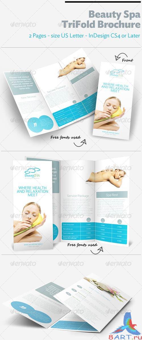 GraphicRiver Beauty Spa TriFold Brochure