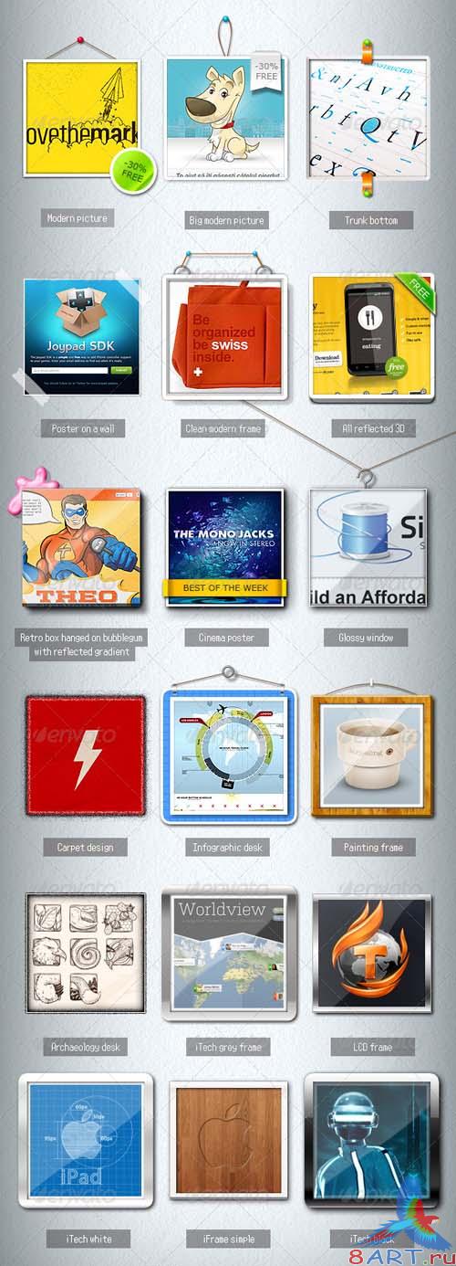 GraphicRiver Ultimate Styles Pack for Your Frame Presentations GraphicRiver Ultimate Styles Pack for Your Frame Presentations