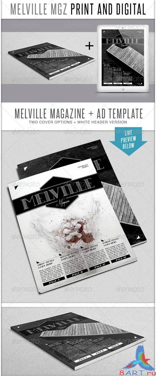 GraphicRiver Melville MGZ Bundle