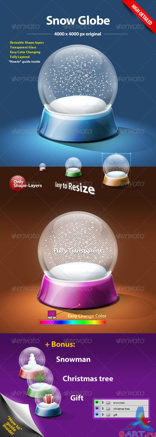 GraphicRiver - Snow Globe 144834