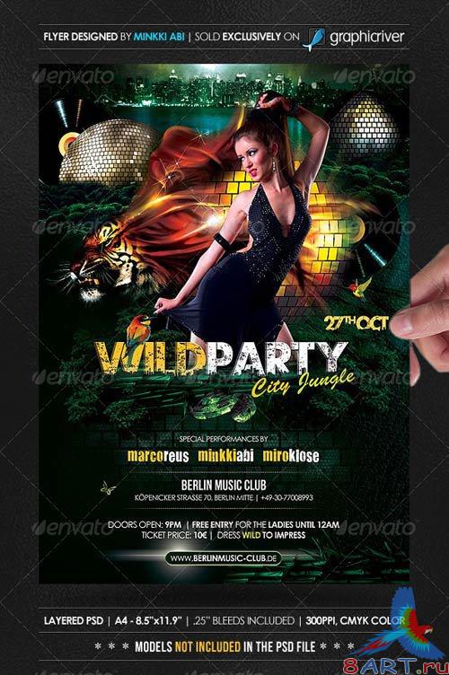 GraphicRiver Wild Party Poster/Flyer