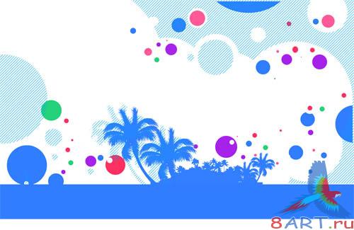 PSD - Light Abstract Template