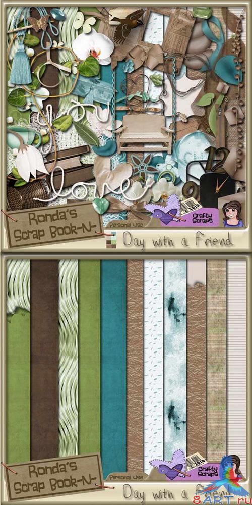 Scrap-set - Day With a Friends Scrap-set - Day With a Friends