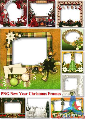 PNG New Year Christmas Frames