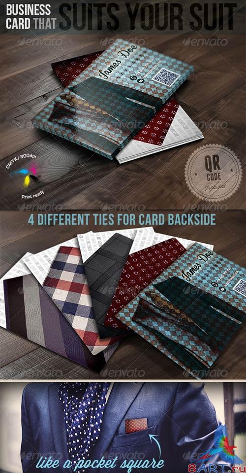 GraphicRiver Business Card That Suits Your Suit