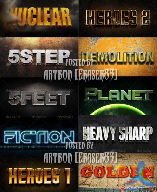 GraphicRiver Dimensions - Premium 3D Styles Vol.2 GraphicRiver Dimensions - Premium 3D Styles Vol.2