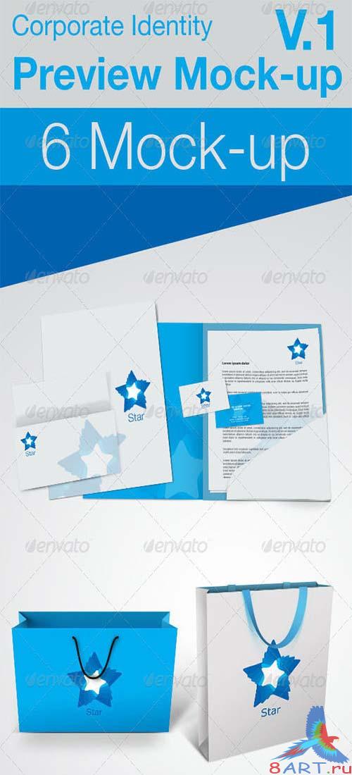 GraphicRiver Corporate Identity Preview Mock-up V.1 GraphicRiver Corporate Identity Preview Mock-up V.1