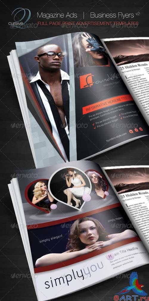 GraphicRiver Magazine Ad | Business Flyer V2