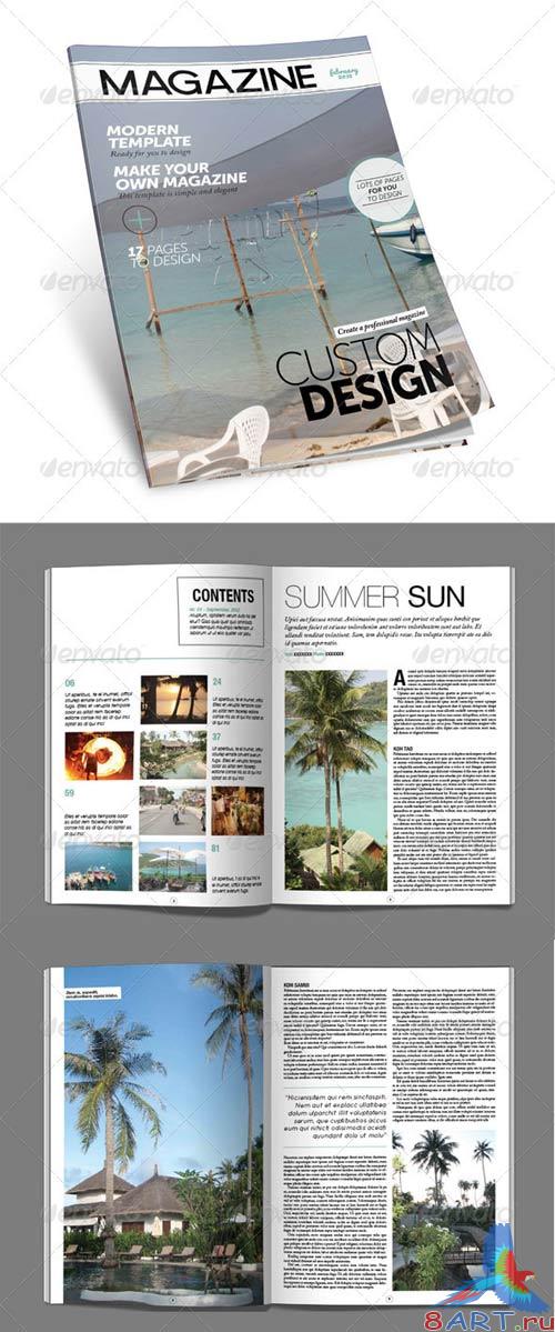 GraphicRiver Blue Monkey Media - Magazine Template GraphicRiver Blue Monkey Media - Magazine Template