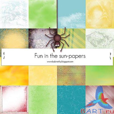 Летний Скрап-набор Fun in the sun Летний Скрап-набор Fun in the sun