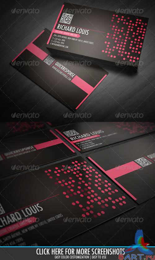 GraphicRiver Quick Response Business Card Design Ver 11 GraphicRiver Quick Response Business Card Design Ver 11