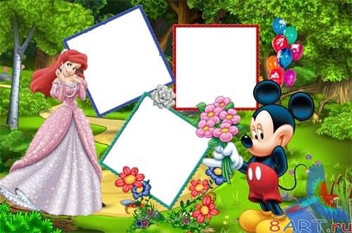 PNG Рамки - Герои Disney Мультфильмов PNG Рамки - Герои Disney Мультфильмов