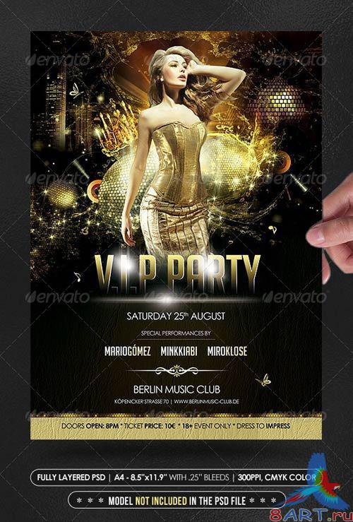 GraphicRiver V.I.P Party Poster/Flyer