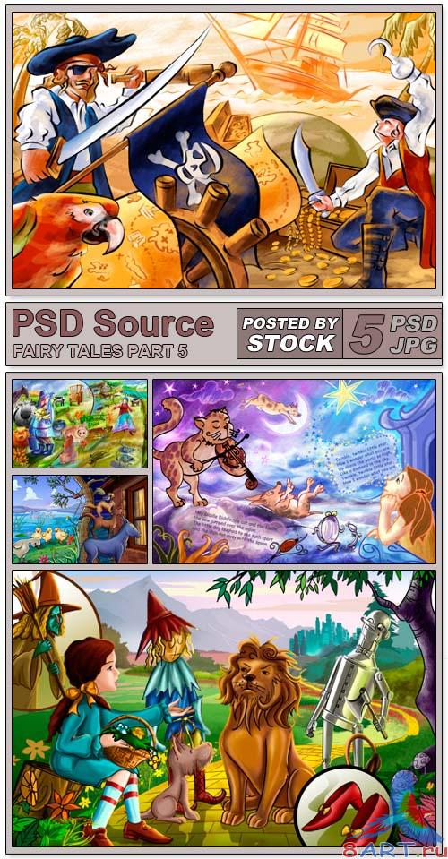 PSD Source - Fairy Tales 5 PSD Source - Fairy Tales 5