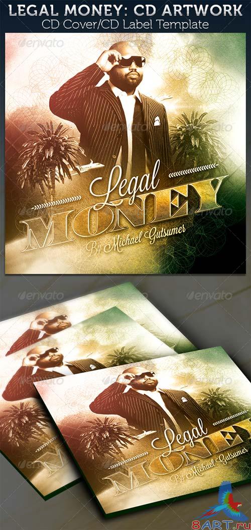 GraphicRiver Legal Money CD Cover Artwork Template