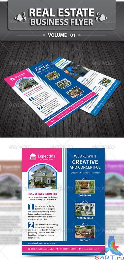 GraphicRiver Real Estate Business Flayer