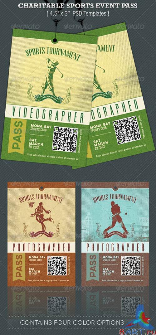 GraphicRiver Charitable Sports Event Pass Template