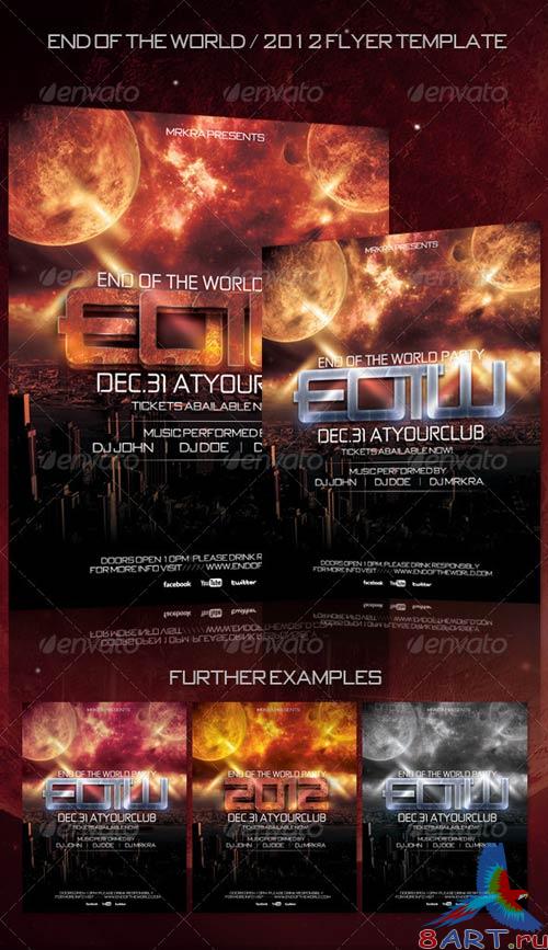 GraphicRiver EOTW / 2012 New Years Flyer Template