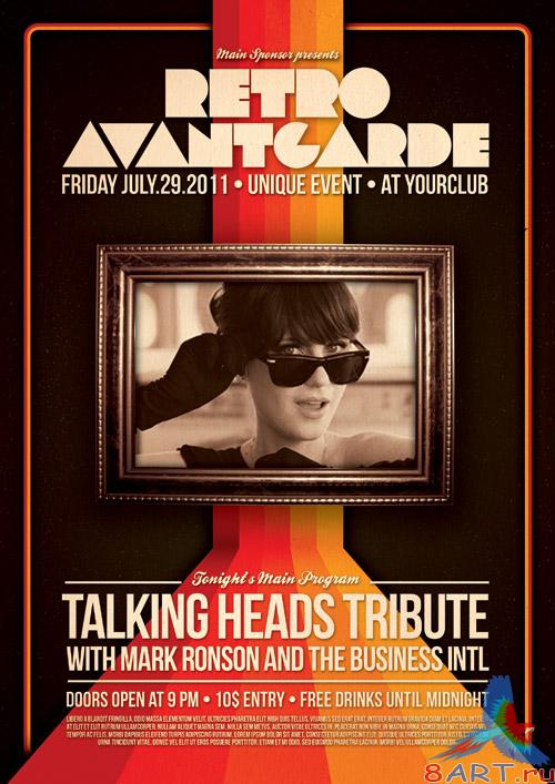 Retro Flyer Vol3 Orange Retro Flyer Vol3 Orange