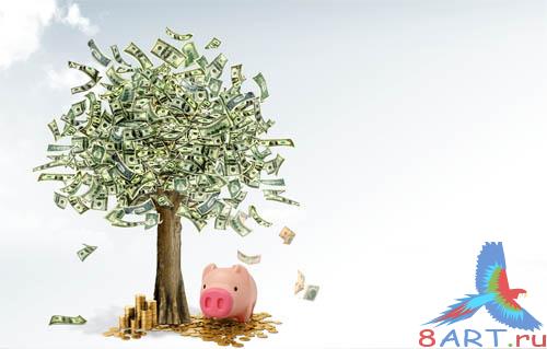 PSD - Money Tree Template