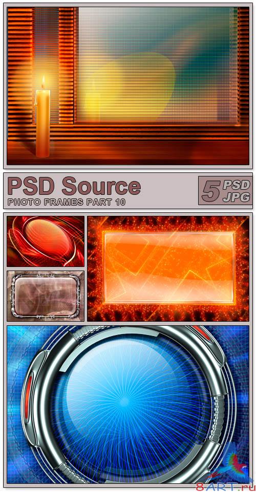 Layered PSD Files - Photo frames 10 Layered PSD Files - Photo frames 10