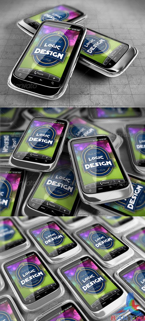 GraphicRiver Smart Phones Mock Up GraphicRiver Smart Phones Mock Up