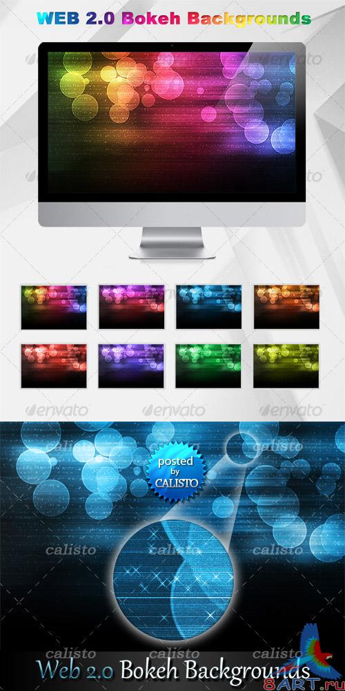 GraphicRiver - Web 2.0 Bokeh Background GraphicRiver - Web 2.0 Bokeh Background