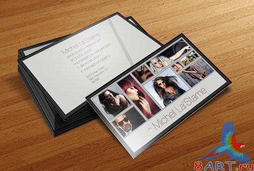 PSD Template - Photographer Business Card V1