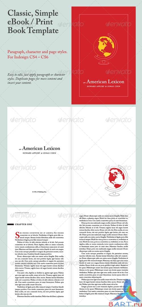 GraphicRiver Classic Simple eBook/Print Book Template